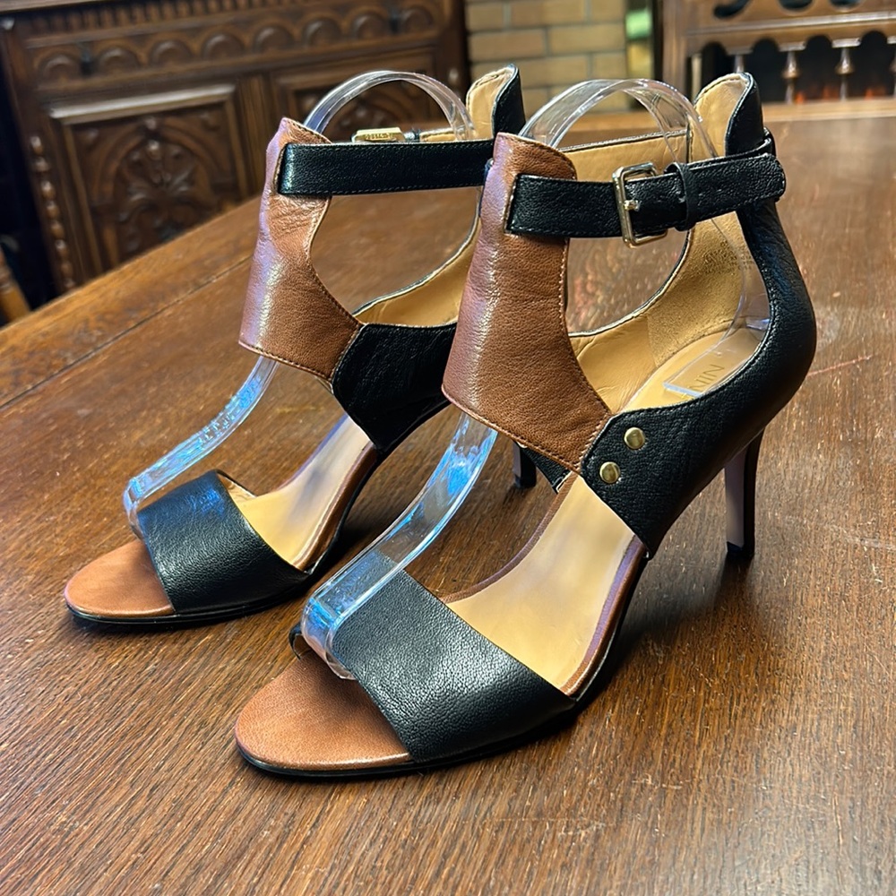 Nine West open toe heels